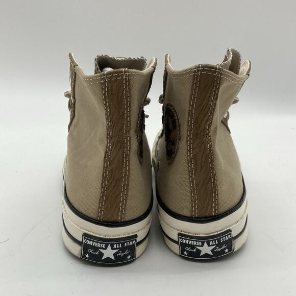 Women 7.5 Converse Chuck 70 High Nomad Khaki Egret Brown Sneaker Shoes A03759C - Picture 7 of 11
